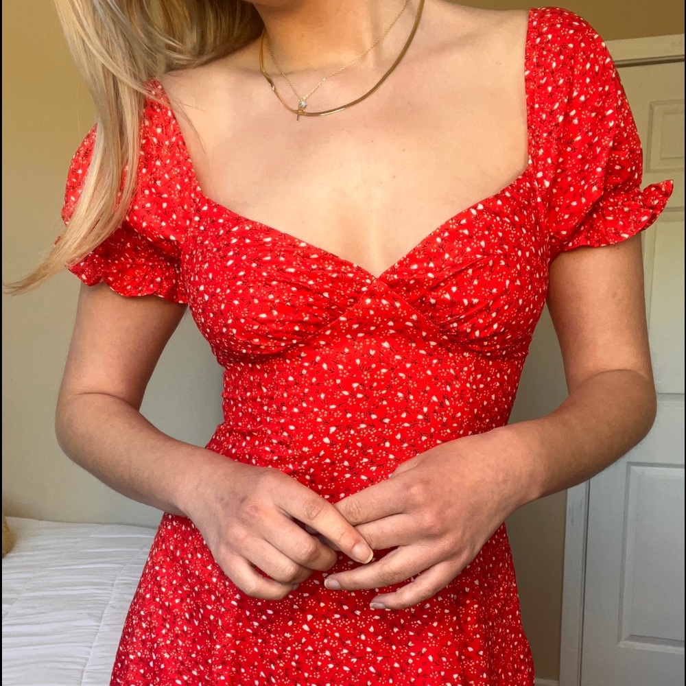 Princess Polly Mini Red Dress!